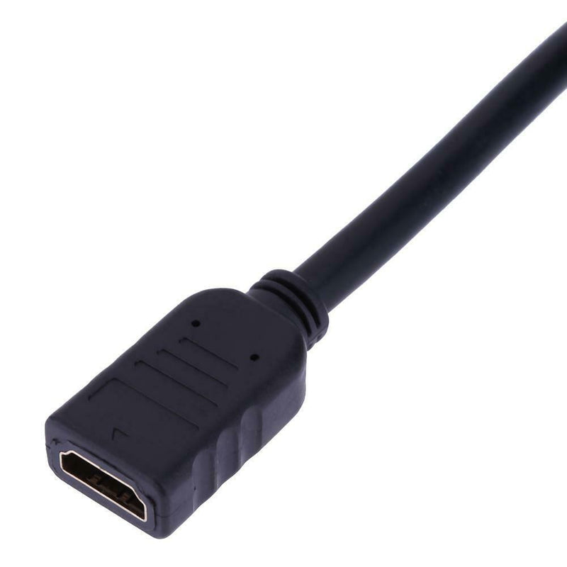 0.2M HDMI Male to Female TV Cable Cord Converter Adapter Extension Cable