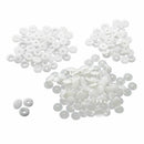 50 pcs T3 KAM SNAPS press studs Scrapbook Sewing buttons white A9O8