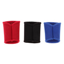3Pieces Elastic Finger Sleeves Support Braces Height 40mm fit Thumb