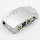 High Resolution TV to PC Composite RCA/S-Video to VGA Video Converter Box