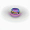 Rainbow Tri Fidget Hand Spinner Finger Ceramic Bearing Desk GyroToy for EDC New