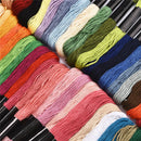 100 color Cross Stitch Threads Cotton Sewing Skeins Embroidery Thread DIY Sew Gw
