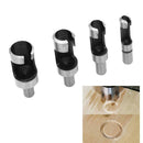 8pcs Wood Plug Cutter Claw Cylinder Tenon Drill Bit Set Woodworking Cork