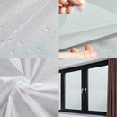 1* Roll Removable Window Frosted Glass Stickers Bathroom Film Privacy B8H2