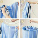 Quilt Towel Drying Rack Spiral Shaped Hanger Quilt Hooks Blanket Rack w/ St N6M2