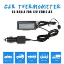Car Thermometer Digital LCD Thermometer Auto Temperature Meter Gauge Y5E2