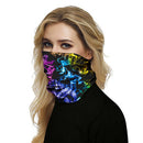 2Pcs Biking Cycling Face Cover Balaclava Headscarf Breathable Windproof