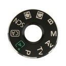 Function Dial Mode Plate Interface Cap Button Label for Canon EOS 6D EOS 5D3