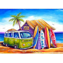 5D DIY Full Drill Diamond Painting Cartoon Trip Cross Stitch Embroidery Kit