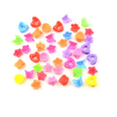 20pcs Cute Assorted Plastic Lovely Kids Girls Mini Hair Claw Clips Clamp  Z