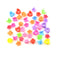 20pcs Cute Assorted Plastic Lovely Kids Girls Mini Hair Claw Clips Clamp  Z