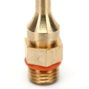 1pc Large diameter hot melt glue gun nozzle 7cm length steel material gun to ^