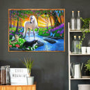5D DIY Full Drill Diamond Painting Animal Cross Stitch Embroidery (Horse06)