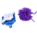 4pcs 4 Sizes DIY Knitting Weaver Portable Pompom Maker Fluff Ball Needlework