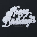 Birthday DIY Metal Scrapbook Craft Embroidery Cutting Die hv2n