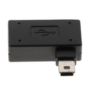 Mini USB2.0 OTG Host Adapter Left Angle Mini USB Male To USB Female Adapter