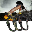 1x Camouflage Carabiner Outdoor Camping Fishing Carabiner Keyring Clip Hook B1D7