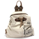 Cotton And Linen Backpack Female Korean Version Of The Graffiti Leisure Tra