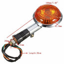 Motorcycle Amber Round Turn Signals Lights Blinker Indicator Lens for Yamah