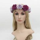 Fashion Women Wedding Hair Flower Garland Crowns Headband Floral Wreath Hai