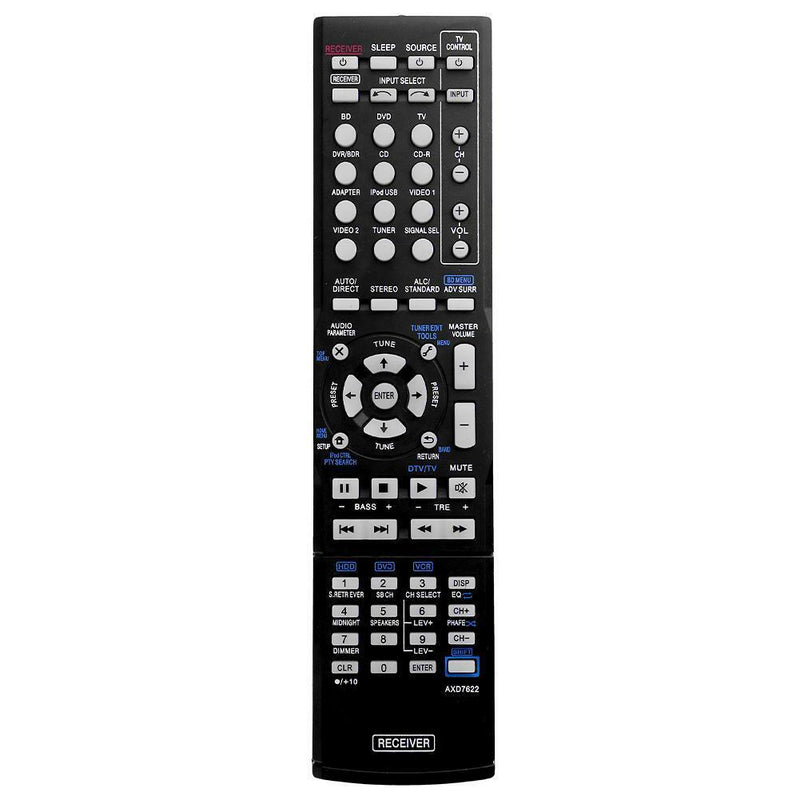 Replacement TV Remote Controller for Pioneer VSX-521 AXD7660 VSX-422-K AXD7662