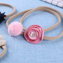 10pcs/Bag Baby Girls Headbands Lace Elastic Photo Photography Prop Hairband