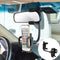 Mobile phone + rearview mirror dual clip bracket New
