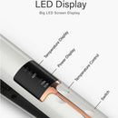 Mini Usb Cordless Hair Straightener With Power Bank Lock System Travel Flat