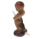 Artificial Hidden Cave Ornament Aquarium Fish Tank Decoration Little Boy - S