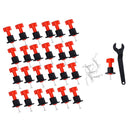 25Pcs Tile Leveling System Kit Leveler Tile Spacer T Wall Floor