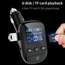 BT06 LCD Bluetooth FM Transmitter Car Kit MP3 Player QC3.0 USB Charger