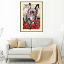 Puppy Wear Glasses Dog DIY 5D Diamond Painting Embroidery Cross Stitch Kits