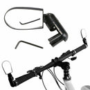 Rotatable Handlebar Rearview Mirror for Bike Bicycle Cycling Rear View Mirror US