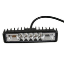 48W Strobe Flash Work Light Led Light Bar Red White Blue For Offroad 4X4 At T4J4