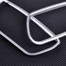 Pair ABS Auto Seat Adjustment Switch Button Cover Trim Frame fit for BMW X1 2016