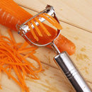 Stainless Steel Vegetable Fruit Peeler Julienne Hand Cutter Slicer Kitchen  JR