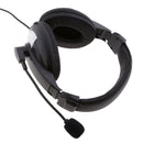 2 Pin Overhead Earpiece Headset with Mic PPT for BAOFENG Kenwood Puxing