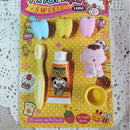 Novelty Toothpaste Toothbrush Shape Rubber Eraser School Office Supply Supp J6W2