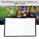 Portable Projector Screen Hd 16:9 100 Inch Diagonal Projection Screen Folda Q7U1