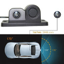 Car Parktronic 2In1 Design Camera Parking Sensor Kit Auto Reversing Rearvie