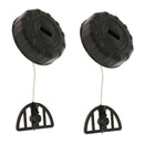 2x Fuel Cap Oil Tank Cap for Stihl MS170 180 Chainsaws Outdoor Power Tools Parts