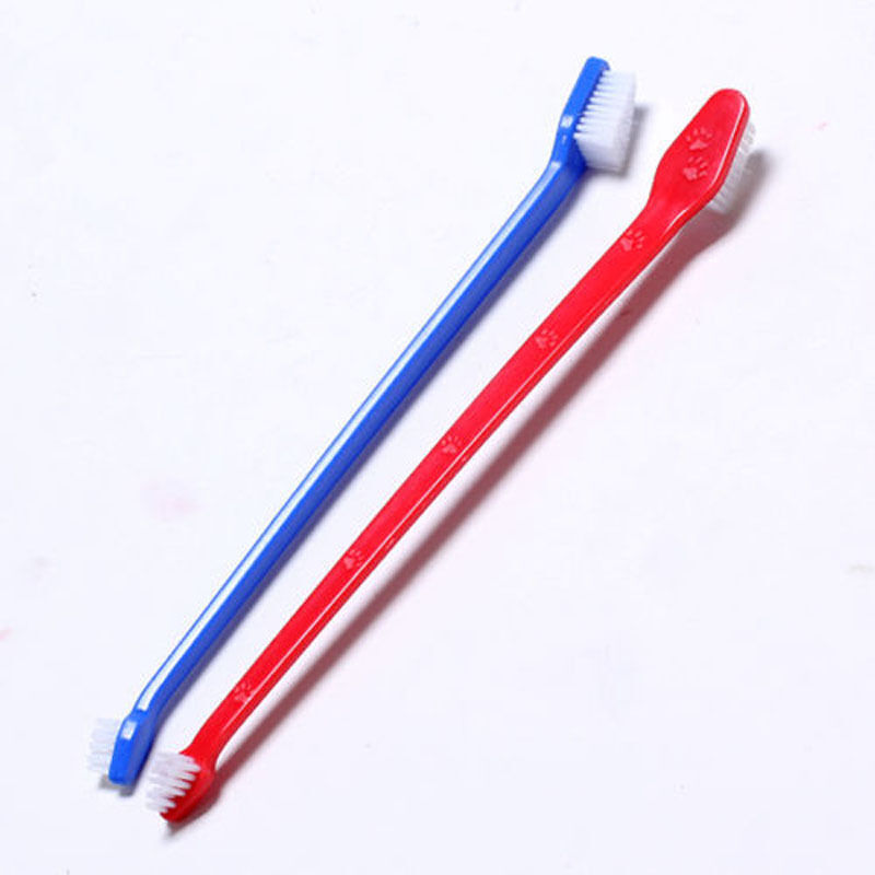Dual End Dental Tooth Brush * Dog Cat Pet Grooming Clean Washing  3C