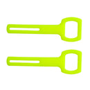2Pcs Scuba Diving Dive Octopus Octo 2nd Stage Regulator Holder Straps Yellow
