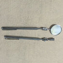 6x Stainless Steel Telescopic Inspection Round Mirror Car Extending Vie TEV
