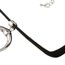 Necklace Charm Velvet Ribbon Handmade Gothic Choker Moon Pendant