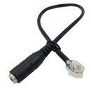 4P4C RJ9 Cable,3.5mm Smartphone Headset to RJ9 Adapter Cable,Adapter Cable  T5W2