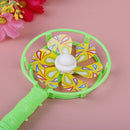 3Pcs/set Children Plastic Windmill Whistling Handle Toys Pinwhe%!