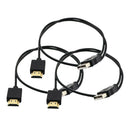 3x USB 2.0 Male to HDMI Male Charger Cable Splitter Adapter 50cm