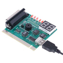 1pc USB PCI PC Motherboard Diagnostic Analyzer POST Card for Laptop PC