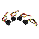 Decor 4pcs Ignition Connector Wiring Fit for Jetta Golf Passat Beetle 1J0973724